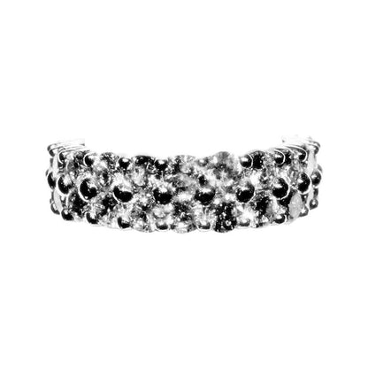 TWO ROW DOUBLE COMMON PRONG SET ROUND BRILLIANT SET