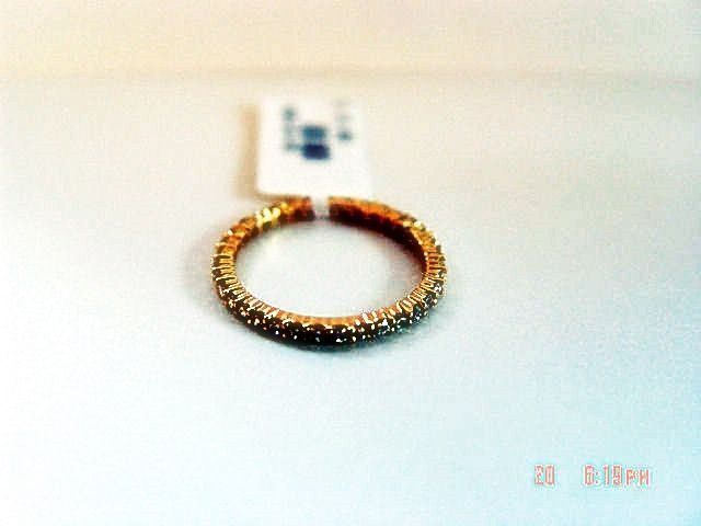ROUND BRILLIANT ETERNITY BAND YELLOW GOLD