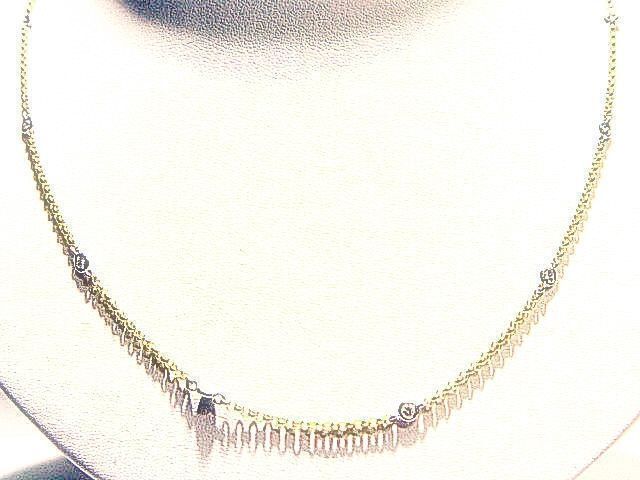 DIAMOND ROUND BRILLIANT SHAPE 10 STONE DIAMOND BY YARD