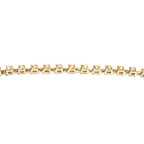 DIAMOND ROUND BRILLIANT SHAPE BRACELET DIAMOND TENNIS BRACELET