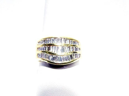 DIAMOND 51 BAGUETTE SHAPE CHANNEL SET DIAMOND BAND DIAMOND WEDDING BAND DIAMOND