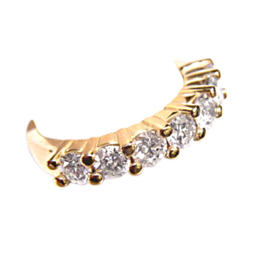7 STONE ROUND BRILLIANT SHAPE DIAMOND COMMON PRONG SET