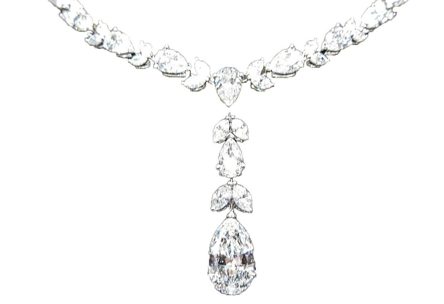STYLISH GIA CERTIFIED PEAR BRILLIANT DIAMOND EXACTLY 5.00 CT REST OF DIAMOND
