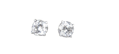 DIAMOND STUD EARRING .32 CT TOTAL WEIGHT