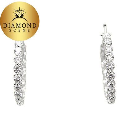 DIAMOND 42 STONE SET ROUND BR SHAPE INSIDE OUTSIDE SET SHAPE DIAMOND
