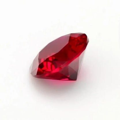 Natural Ruby AAAA+ Unheated 10.50 Cts Natural Mined 11.0mm Sri-Lanka Garnet Red  Ruby Round Cut VVS Loose Gem