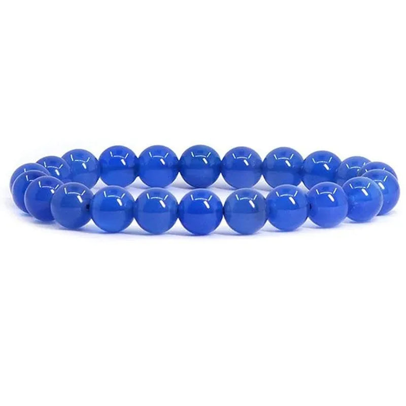 6Mm 8Mm Natural Stone Chakra Beaded Charm Bracelets Tiger Eye Amethyst Lapis Lazuli round Beads Bracelet Women Yoga Jewelry