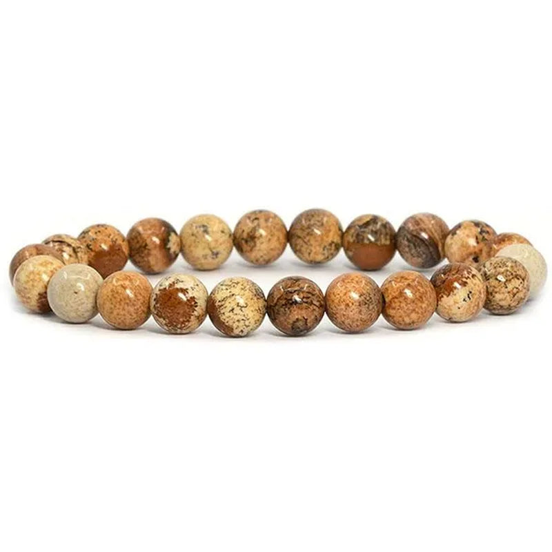 6Mm 8Mm Natural Stone Chakra Beaded Charm Bracelets Tiger Eye Amethyst Lapis Lazuli round Beads Bracelet Women Yoga Jewelry