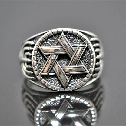 Fashion Antique Silver Color Engraved Delicate Ring Holiday Party Anniversary Couple Jewelry Gift