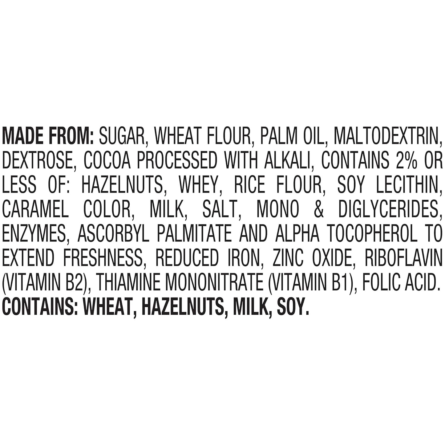 Pirouette Cookies, Chocolate Hazelnut Créme Filled Wafers, 13.5 Oz Tin