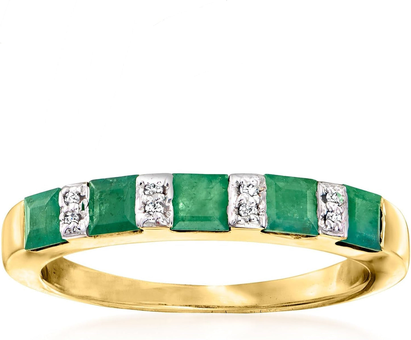 Precious Gemstone Ring in 18Kt Gold over Sterling