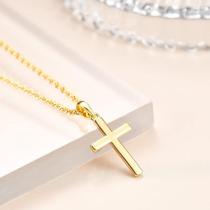 Baptism Cross Necklace for Women,First Communion Cross Necklaces Jewelry Gifts for Women