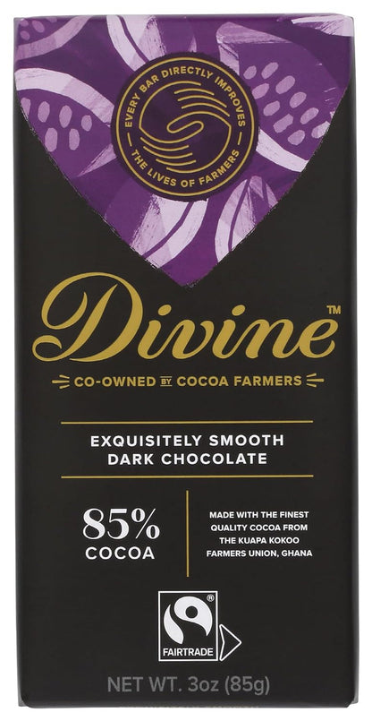 CHOCOLATE Chocolate, 85% Exquisitely Rich Dark Chocolate, 3 Oz