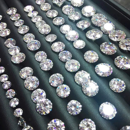 Excellent Loose Gemstones Moissanite Diamond Best G-H Color  Undefined Cut Gem Stone For Jewelry Diamond Ring