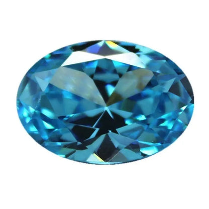 Beautiful 10x12mm SEA BLUE SAPPHIRE OVAL CUT AAAAA LOOSE GEMSTONES