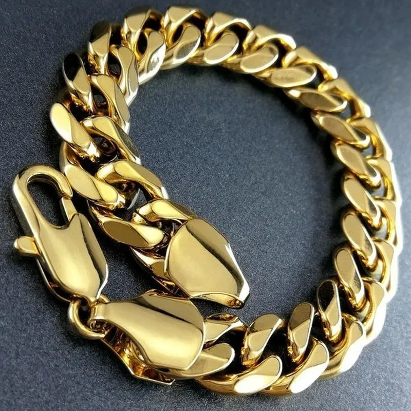 Vacuum Coating Noble MEN'S BRACELET 11Mm Bracelet B163