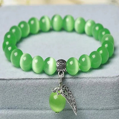 New Fashion cat's eye stone women's Bracelet  national style Buddha  bead bracelet lady crystal Bracelet jewelry