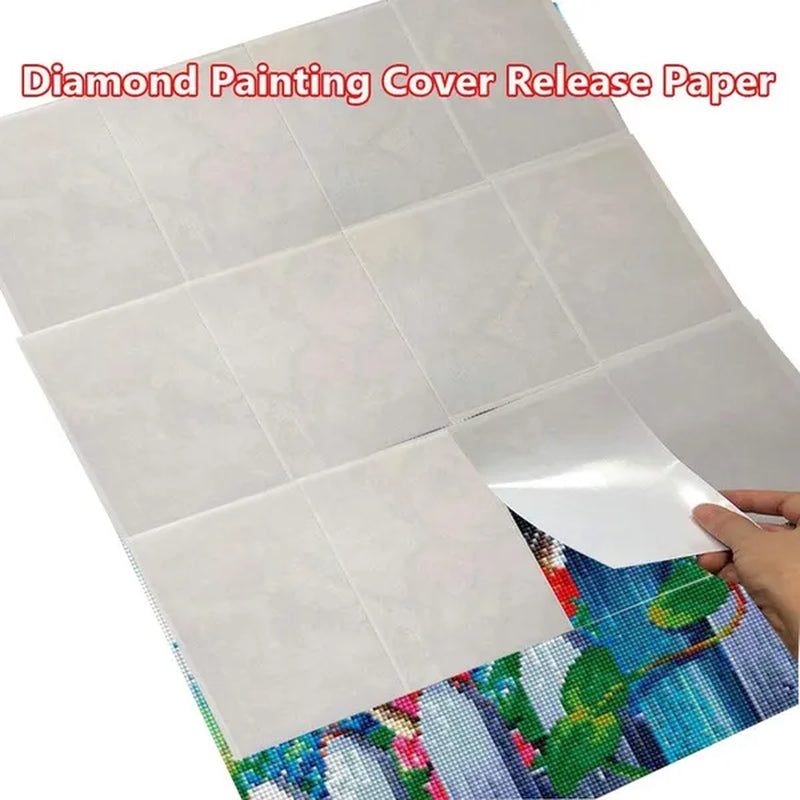 New 5D DIY Diamond Painting Tools Accessories Release Paper Diamond Painting Cover Replacement Anti-Dirty Protection
