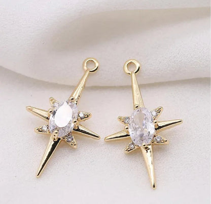 Luxury18K Gold Plated Golden Earrings for Women Fashion 925 Sterling Silver Zircon Stud Line Earrings for Girl Jewelry Gift