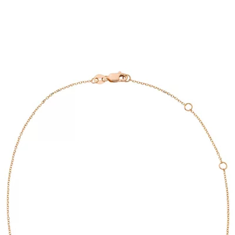 4.5Mm round Tanzanite Pendant in 14K Gold