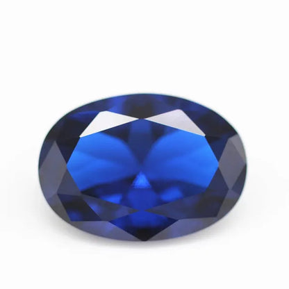 Natural Cutting 3A Blue Tanzania Sapphire Unheated 6x8mm 7x7mm Corundum Spinel Various Shapes Mosaic Jewelry Diy Blue Gem AAA
