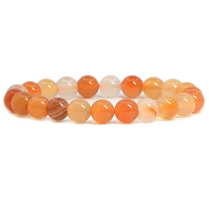 6Mm 8Mm Natural Stone Chakra Beaded Charm Bracelets Tiger Eye Amethyst Lapis Lazuli round Beads Bracelet Women Yoga Jewelry