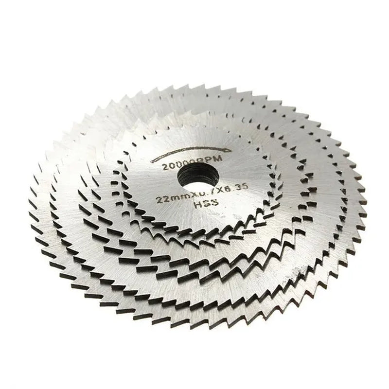 7/32 Pcs Diamond Saw Blade Set HSS Mini Circular Saw Blade for Dremel Rotary Tools Resin Cut-Off Wheels Diamond Cutting Discs