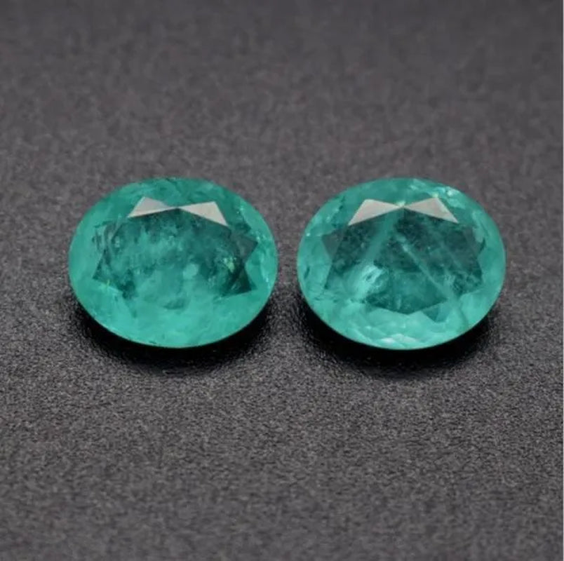 Natural Oval Emerald Loose Gemstone Emerald Colombia Emerald Cut AAAAAA+
