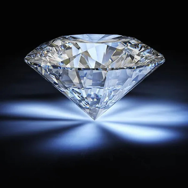 2CT Natural Diamond 8mm Round AAAAA VVS Certified G color Loose Diamond 1PC