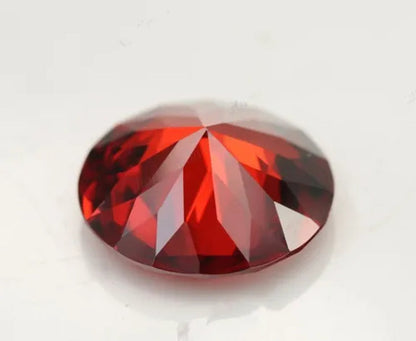 Padparadscha Sapphire 1.08Ct 6Mm round Faceted Cut Shape AAAAA VVS Loose Gems