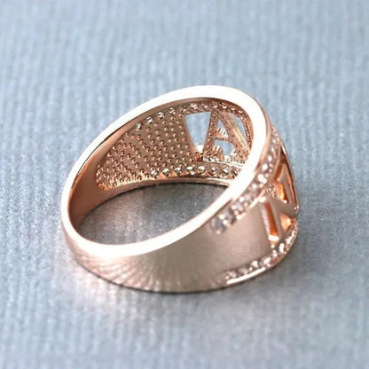 Gift Delicate Nana Ring Brass Cubic Zirconia Diamond Jewelry Grandmother Christmas Gift Birthday Gift