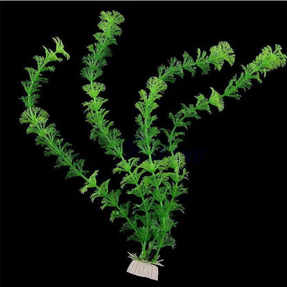 5Pcs 30cm Artificial Fake Plastic Water Grass Plants for Fish Tank Aquarium Decoration