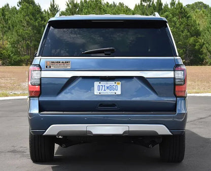 Funny Magnet, Joe Biden Silver Alert (Anti Joe Biden Anti-Democrat Magnet), Vote Donald Trump 2024, 10" X 3" Magnetic Bumper Sticker