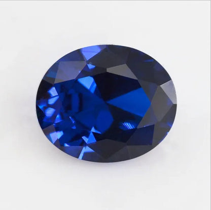 Unheated Blue Sapphire 4.76Cts 10X12Mm Oval Cut Shape AAAAA VVS Loose Gemstone