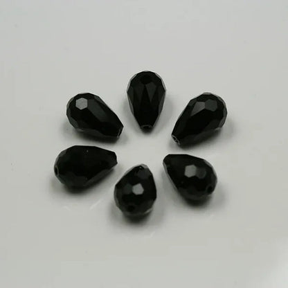 Multi-Color Top Quality Crystal Tear Drop Shape Beads Crystal Glass Beads Loose Spacer round Beads for Jewelry Making