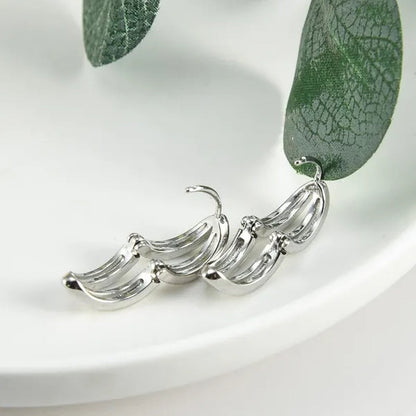 1Pair Stainless Steel Hoop Earrings Punk Multilayer round Double Hip Hop Pierced Stud Earrings