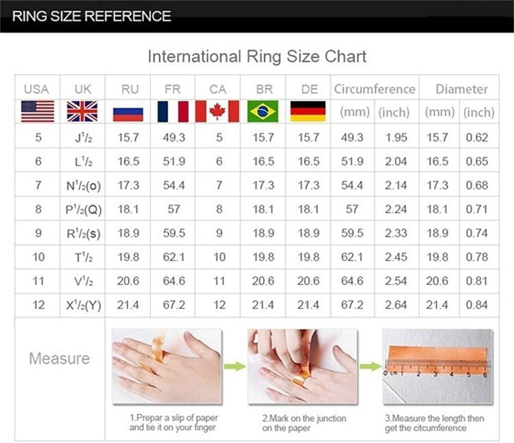 925 Sterling Silver Shiny Full Diamond Emerald Ring Cubic Zirconia Rings Gemstone Ring CZ Diamond Eternity Engagement Wedding Band Ring for Women