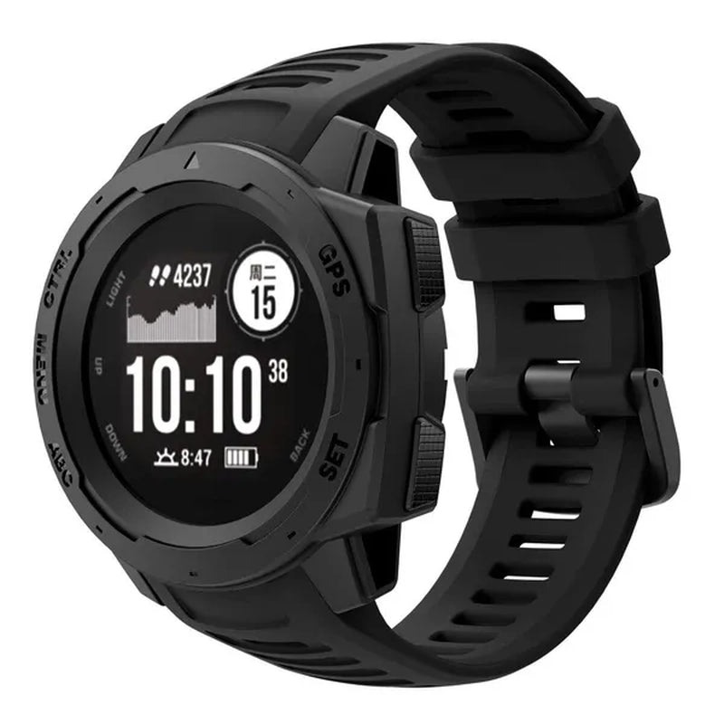 Garmin Instinct Watch Band 22mm Silicone Strap, Used for Smart Watch Replacement Wristband, Garmin Instinct Color Bracelet