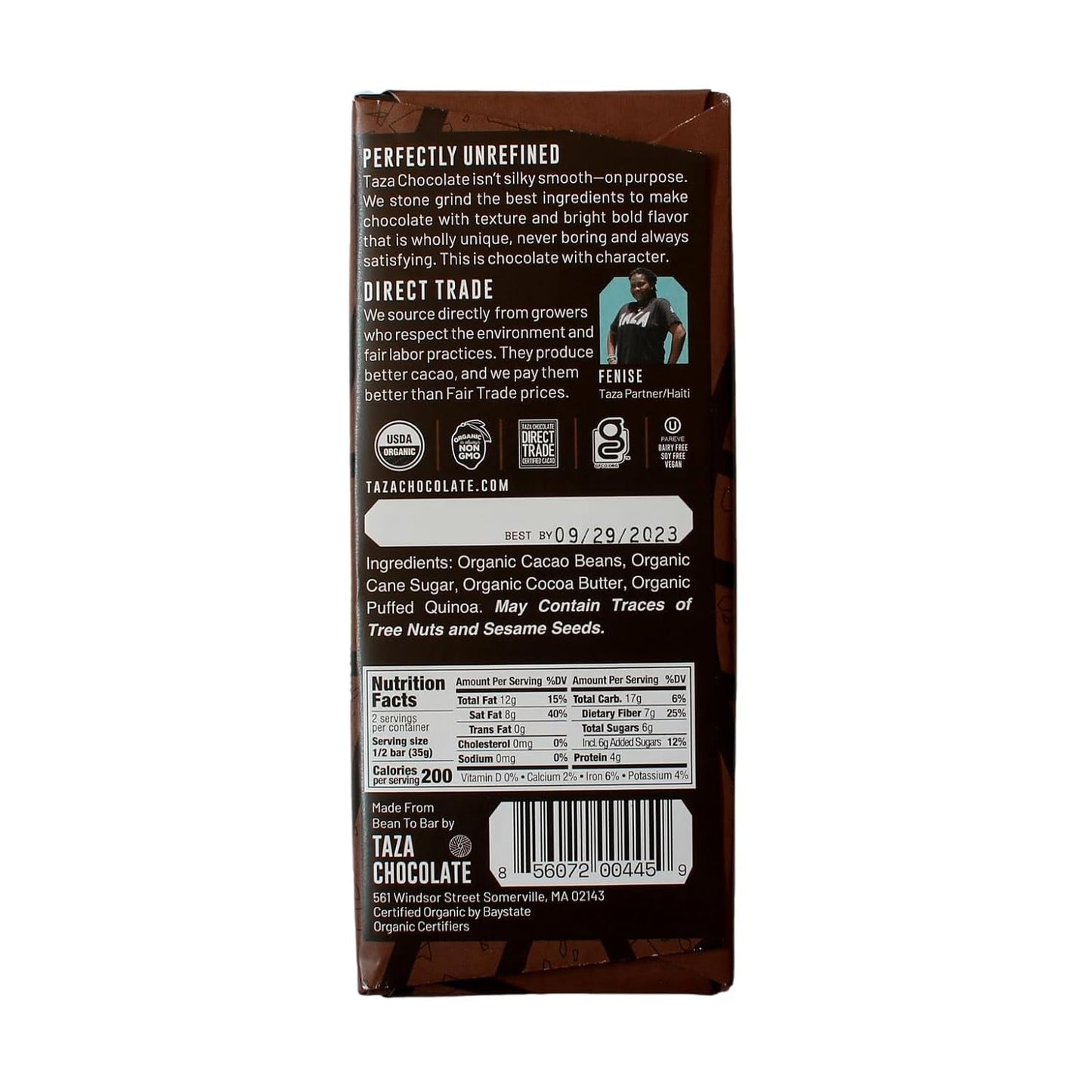 Organic Seriously Good Dark Chocolate Bar Variety Pack Bundle, 2.5 Oz (4 Count), Vegan