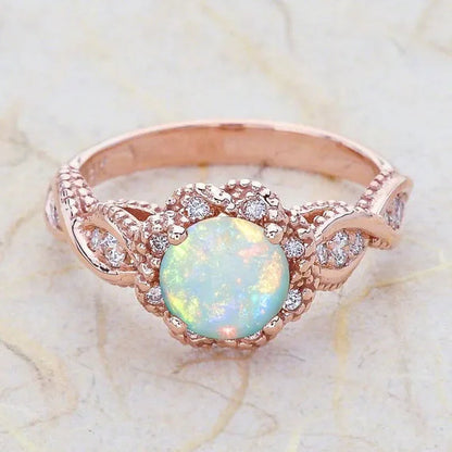 Gorgeous Rose Gold Rings Beautiful Jewelry Birthday Anniversary Gifts Promise Cocktail Engagement Rings Womens Wedding Rings Size 5 - 11