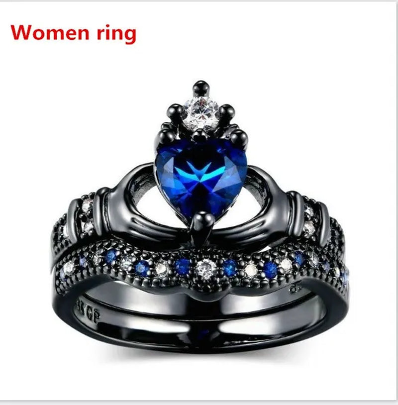 1Pcs Luxury Couple Rings Natural Gemstones rings Promise Rings 925 Sterling Silver Rings for Women Stainless Steel Rings for Men Romantic Mens Ring Wedding Engagement Ring Fine Jewelry Accessories