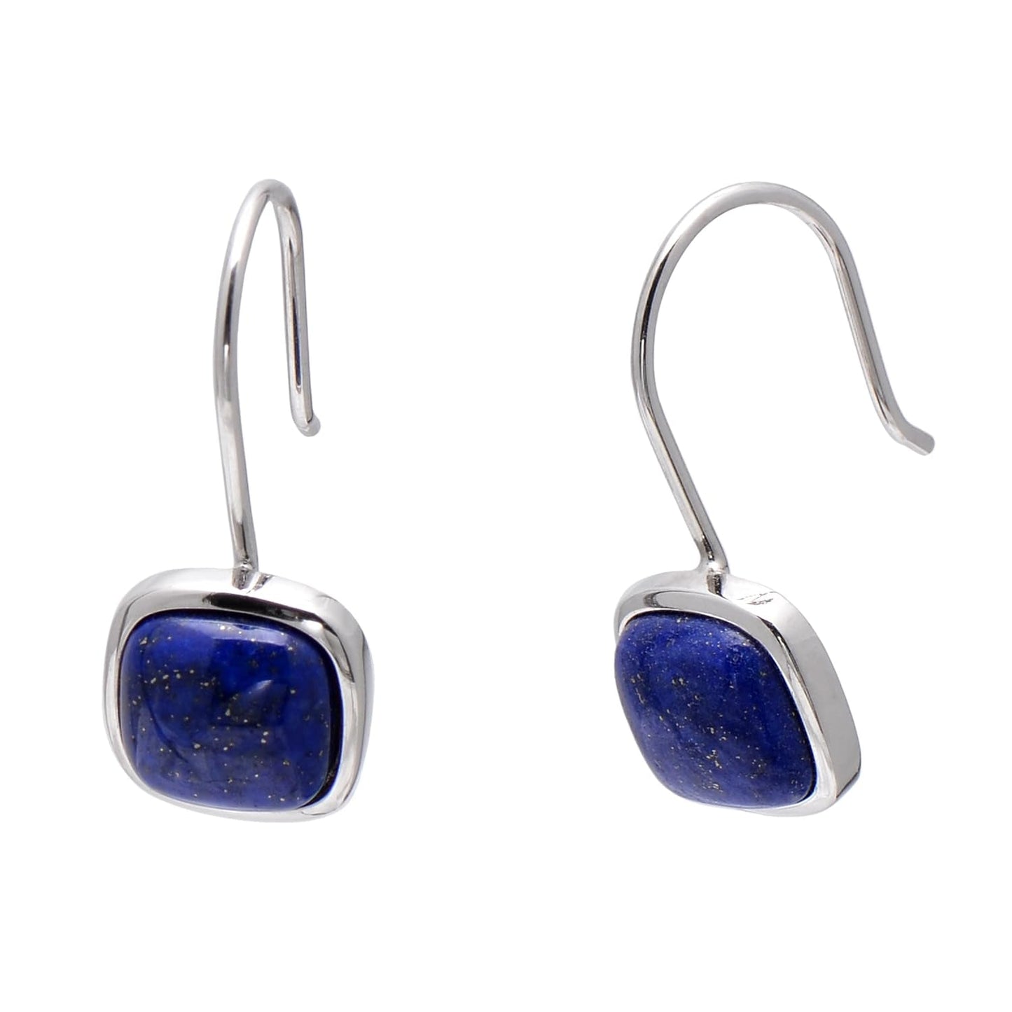 Natural Lapis Lazuli Sterling Silver Earrings for Women