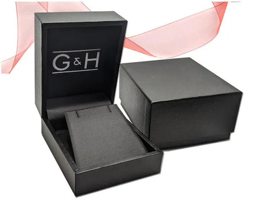 Lab-Created Ruby & Diamond Infinity Pendant Necklace 1.80 Carat (ctw) in 10K White Gold with chain