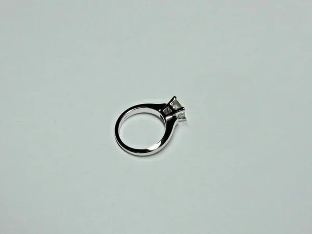Sparkling 925 Sterling Silver Natural Gemstone White Sapphire Diamond Ring Wedding Engagement Fine Jewelry Size 6 7 8 9 10