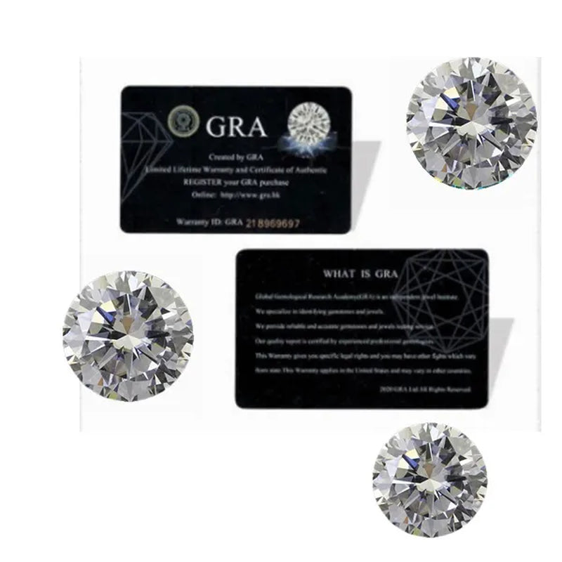 Excellent Loose Gemstones Moissanite Diamond Best G-H Color Undefined Cut Gem Stone for Jewelry Diamond Ring