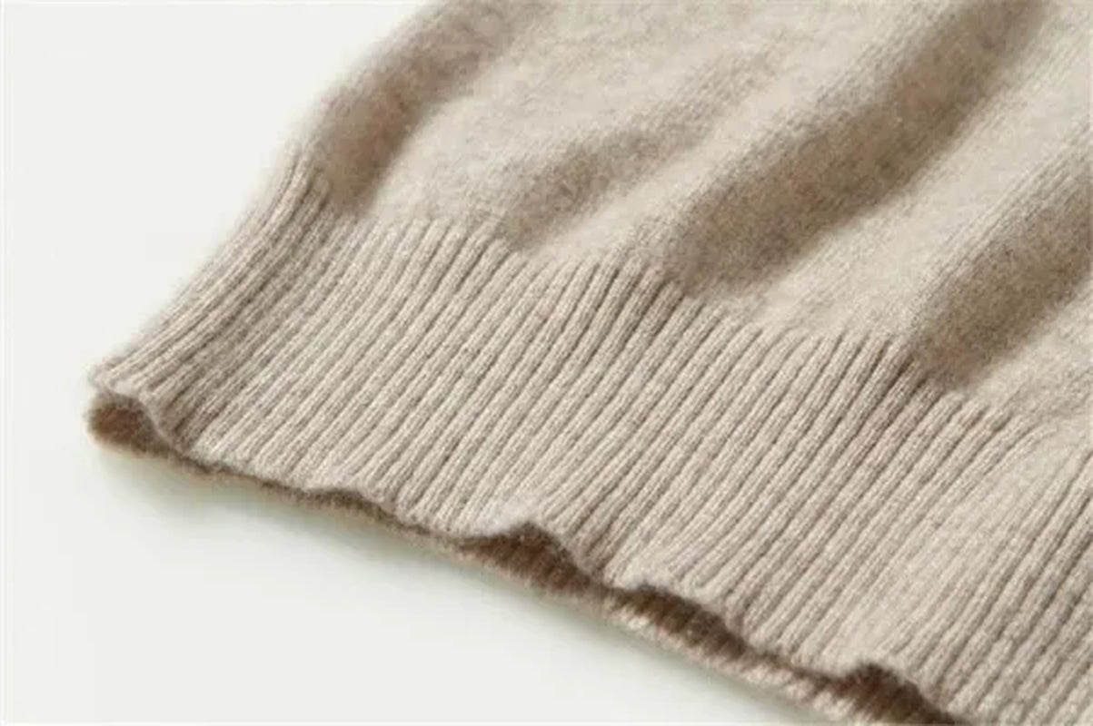 2023 Spring Autumn Cashmere Sweaters Women Fashion Sexy V-Neck Sweater 100% Wool Pullover Batwing Sleeve plus Size Pullover