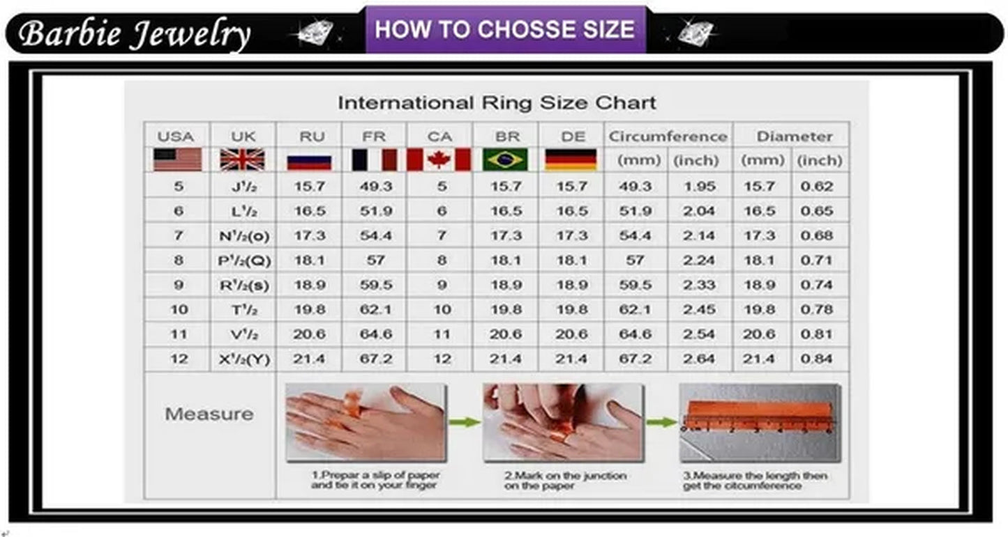 White Topaz 925 Sterling Silver Jewelry Ring Pendant Chain Earrings Set Classic Wedding Jewelry for Women Bride 3pcs