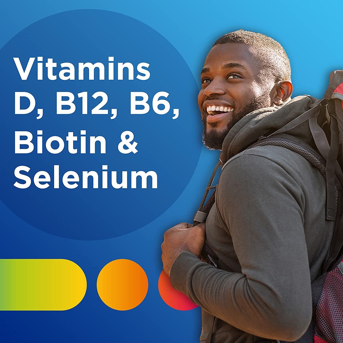 Multivitamin for Men, Multivitamin/Multimineral Supplement with Vitamin D3, B Vitamins and Antioxidants, Gluten Free, Non-Gmo Ingredients - 200 Count