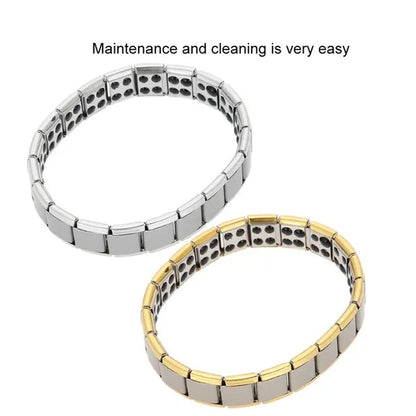Germanium Titanium Steel Bracelet Magnet Health Healing Jewelry Dong