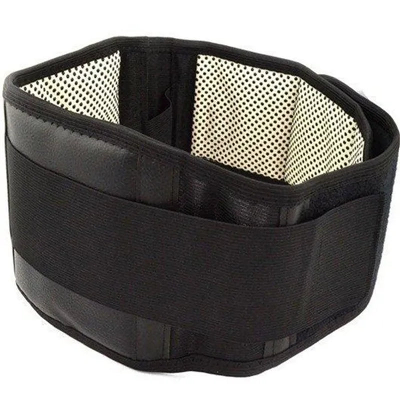 Tourmaline Self-heating Magnetic Therapy Waist Support Belt Lumbar Back Waist Support Brace Double Banded Adjustable Size
